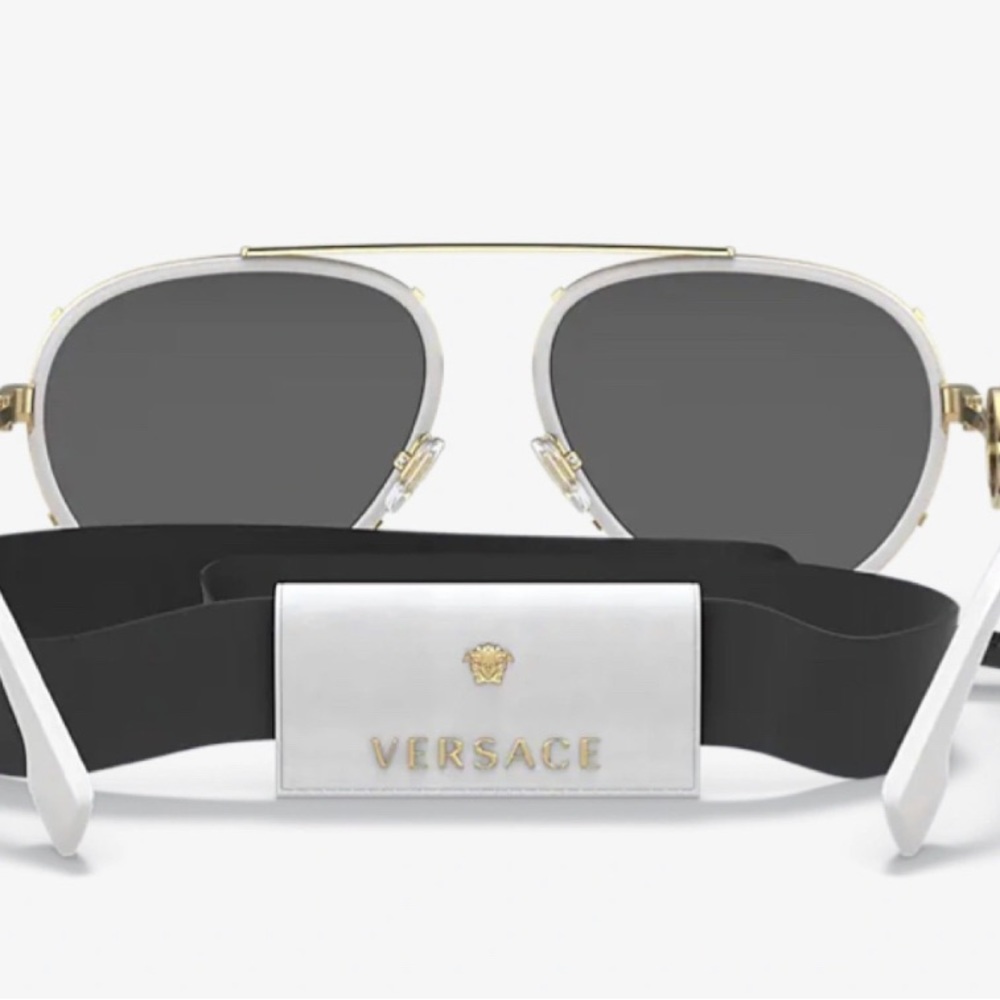 Authentic Versace Aviator Shade with Strap